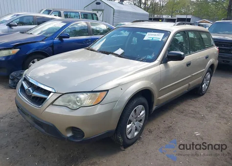 2008 Subaru Outback z USA, uszkodzony, nr VIN 4S4BP60C787331111
